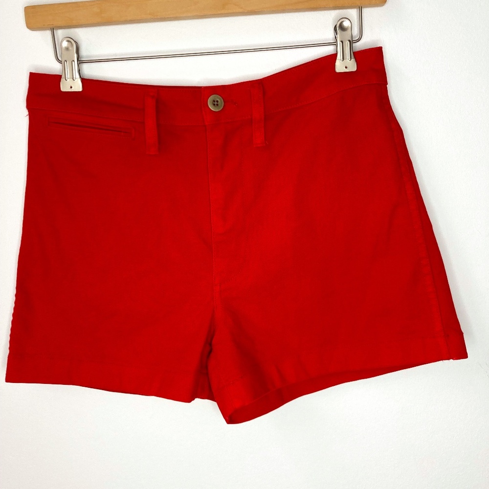 Red Madewell Jean Shorts